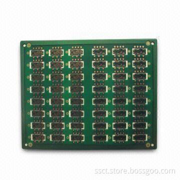 High Density Multilayer PCB HDI 1+2+1 with 0.15/0.15mm Minimum Width/Spacing and 4 Layer Counts